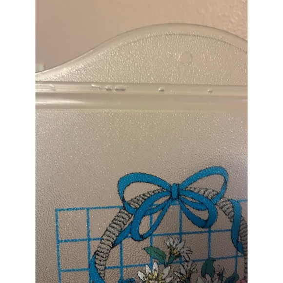 1980s Giftco Flower Bouquet Basket Cutting Board - Picture 3 of 4